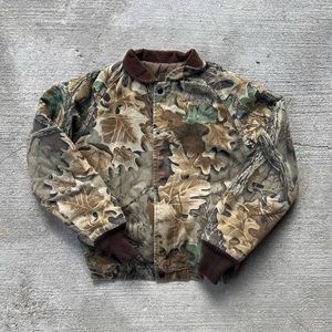 Vintage Carhartt Style Realtree Camo Jacket